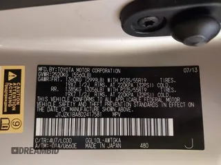 2013 Lexus RX 350 z VIN JTJZK1BA8D2417581, wystawiony jako IAAI lot #41392931 z przebiegiem 85 875 mil mil oraz . Historia ofert i sprzedaży dostępna na DreamBid. Obrazek 9.