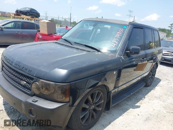 2007 Land Rover Range Rover HSE with VIN SALMF154X7A242292, listed as a IAAI auction lot 42574900 with Not provided miles and . Bid and sale history available at DreamBid. Image 2.