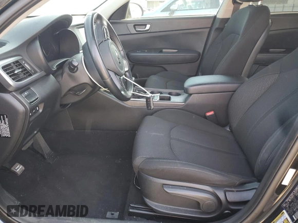 2018 Kia Optima Premium with VIN KNAGT4LE7J5020655, listed as a Copart auction lot 51988535 with 124,996 mi miles and Salvage Title. Bid and sale history available at carsss.com. Image 7.