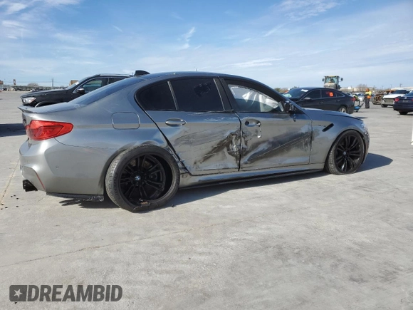 2019 BMW M5 Competition z VIN WBSJF0C54KB284808, wystawiony jako Copart lot #71974952 z przebiegiem 26 888 mil mil oraz . Historia ofert i sprzedaży dostępna na DreamBid. Obrazek 3.