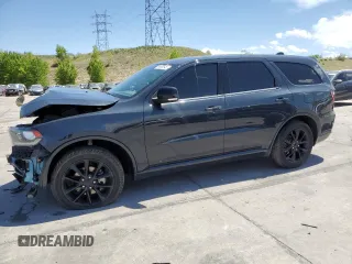 2018 Dodge Durango GT z VIN 1C4RDJDG9JC307563, wystawiony jako Copart lot #56600845 z przebiegiem 131 683 mil mil oraz Szkoda całkowita • Salvage title. Historia ofert i sprzedaży dostępna na DreamBid. Obrazek 1.