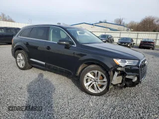 2022 Audi Q7 Premium Plus with VIN WA1LXBF7XND013311, listed as a Copart auction lot 49759825 with 25,314 mi miles and Salvage title. Bid and sale history available at DreamBid. Image 4.