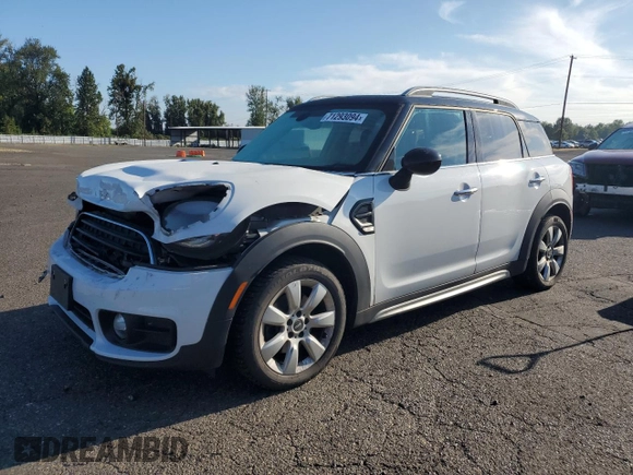 2019 MINI Countryman Cooper with VIN WMZYV5C51K3F57741, listed as a Copart auction lot 71293094 with 64,761 mi miles and Salvage Title. Bid and sale history available at carsss.com. Image 1.