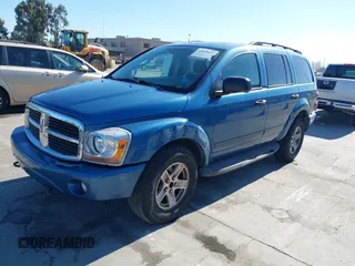 2004 Dodge Durango SLT z VIN 1D4HB48D44F208268, wystawiony jako IAAI lot #41668435 z przebiegiem 245 694 mil mil oraz . Historia ofert i sprzedaży dostępna na DreamBid. Obrazek 2.