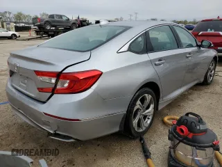 2018 Honda Accord EX with VIN 1HGCV1F49JA072875, listed as a Copart auction lot 51618915 with 137,424 mi miles and Salvage Title. Bid and sale history available at DreamBid. Image 3.