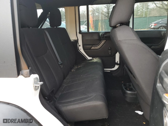 2018 Jeep Wrangler JK Unlimited Sport S with VIN 1C4BJWDG6JL814783, listed as a Copart auction lot 48219015 with 97,048 mi miles and Salvage Title. Bid and sale history available at carsss.com. Image 11.