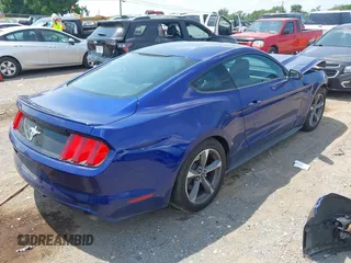 2015 Ford Mustang V6 with VIN 1FA6P8AM3F5317116, listed as a IAAI auction lot 42589414 with 129,321 mi miles and . Bid and sale history available at DreamBid. Image 4.