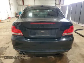 2013 BMW 1 Series 128i with VIN WBAUP9C56DVS95037, listed as a Copart auction lot 46103005 with 135,625 mi miles and Salvage title. Bid and sale history available at DreamBid. Image 6.