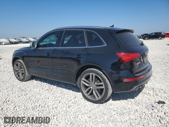 2014 Audi SQ5 Prestige with VIN WA1VGAFP0EA060996, listed as a Copart auction lot 74397874 with 116,695 mi miles and Salvage title. Bid and sale history available at DreamBid. Image 2.