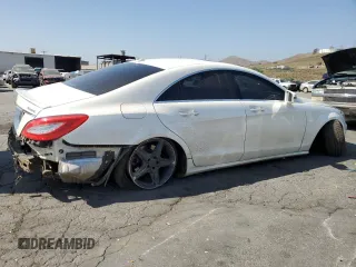 2013 Mercedes-Benz CLS-Class CLS 550 with VIN WDDLJ9BB4DA080535, listed as a Copart auction lot 57893384 with 64,413 mi miles and Salvage Title. Bid and sale history available at carsss.com. Image 3.