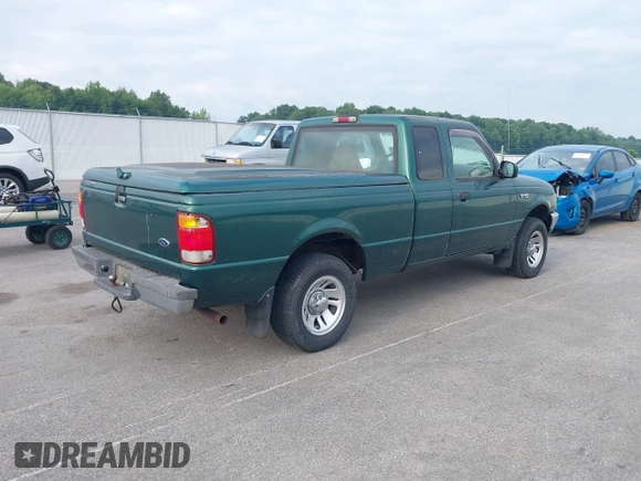 1999 Ford Ranger XLT with VIN 1FTYR14X7XTB05617, listed as a IAAI auction lot 42779315 with 107,226 mi miles and . Bid and sale history available at DreamBid. Image 4.
