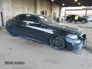 2020 Mercedes-Benz E 53 AMG with VIN WDDZF6BB6LA725940, listed as a IAAI auction lot 41265495 with 73,447 mi miles and . Bid and sale history available at DreamBid. Image 1.
