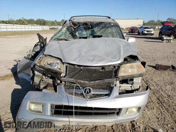 2004 Acura MDX Touring Pkg w/Navigation with VIN 2HNYD18834H537206, listed as a Copart auction lot 84939194 with 343,355 mi miles and Salvage Title. Bid and sale history available at carsss.com. Image 5.