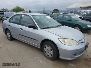 2005 Honda Civic Sdn VP with VIN 2HGES16365H547060, listed as a IAAI auction lot 42042202 with 222,680 mi miles. Bid and sale history available at carsss.com. Image 1.