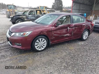 2013 Honda Accord Sdn EX-L with VIN 1HGCR2F87DA079776, listed as a IAAI auction lot 41666417 with 73,149 mi miles. Bid and sale history available at carsss.com. Image 2.