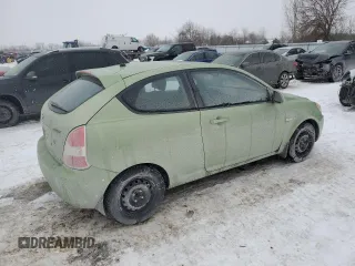2009 Hyundai Accent Man L with VIN KMHCN35CX9U125639, listed as a Copart auction lot 42422965 with 325,113 mi miles and Clean Title. Bid and sale history available at carsss.com. Image 3.