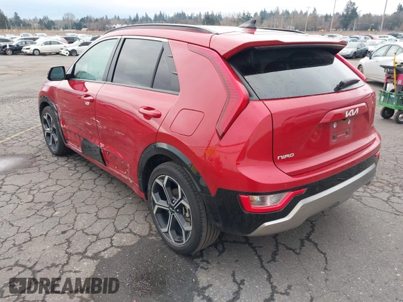 2023 Kia Niro EX with VIN KNDCR3LE8P5040383, listed as a IAAI auction lot 41538602 with 32,494 mi miles. Bid and sale history available at carsss.com. Image 3.