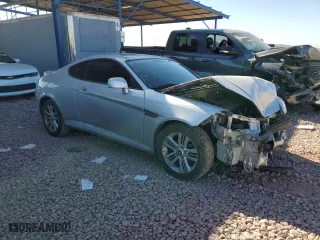 2008 Hyundai Tiburon GS with VIN KMHHM66D48U285161, listed as a Copart auction lot 44455035 with 43,780 mi miles and Salvage Title. Bid and sale history available at carsss.com. Image 4.