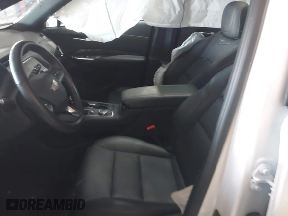 2023 Cadillac XT4 AWD Sport with VIN 1GYFZFR42PF111269, listed as a IAAI auction lot 41614455 with 21,866 mi miles. Bid and sale history available at carsss.com. Image 5.