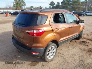 2019 Ford EcoSport SE with VIN MAJ3S2GE1KC298683, listed as a IAAI auction lot 41337638 with Not Provided miles and . Bid and sale history available at DreamBid. Image 4.