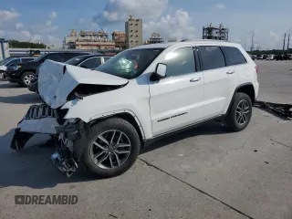 2019 Jeep Grand Cherokee Limited with VIN 1C4RJEBG8KC751635, listed as a Copart auction lot 57464385 with Not provided miles and Salvage title. Bid and sale history available at DreamBid. Image 1.