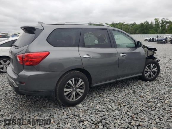 2019 Nissan Pathfinder S z VIN 5N1DR2MN8KC633870, wystawiony jako Copart lot #52350895 z przebiegiem 101 396 mil mil oraz Nie do naprawy • Non repairable. Historia ofert i sprzedaży dostępna na DreamBid. Obrazek 3.