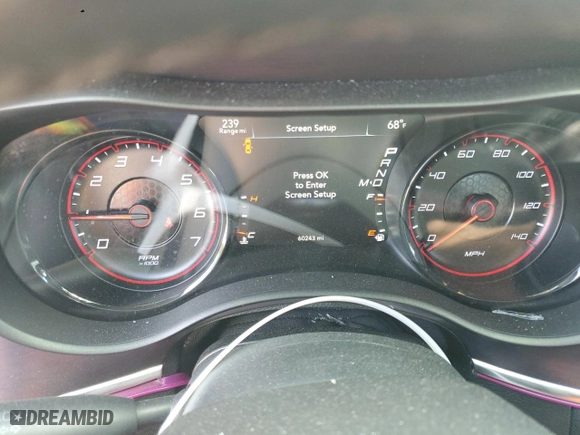 2016 Dodge Charger SXT with VIN 2C3CDXHG7GH163539, listed as a Copart auction lot 47595575 with 60,243 mi miles and Salvage Title. Bid and sale history available at carsss.com. Image 9.