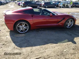 2015 Chevrolet Corvette Z51 2LT with VIN 1G1YK2D76F5114010, listed as a Copart auction lot 49416744 with 8,892 mi miles. Bid and sale history available at carsss.com. Image 3.