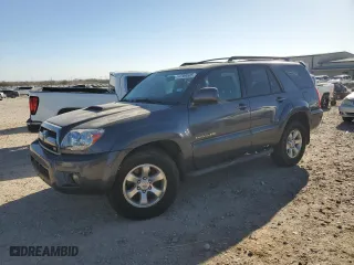 2006 Toyota 4Runner SR5 with VIN JTEBT14R668029944, listed as a Copart auction lot 47989535 with 236,212 mi miles and Clean Title. Bid and sale history available at carsss.com. Image 1.