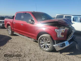 2017 Ford F-150 XL with VIN 1FTEW1CG4HKC17652, listed as a Copart auction lot 45512365 with 168,929 mi miles and Salvage title. Bid and sale history available at DreamBid. Image 4.