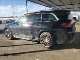 2021 Mercedes-Benz GLS with VIN 4JGFF8KE6MA316191, listed as a Copart auction lot 87205584 with 52,108 mi miles and Salvage Title. Bid and sale history available at carsss.com. Image 2.