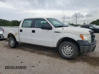 2014 Ford F-150 XL with VIN 1FTFW1CF0EKE92748, listed as a Copart auction lot 54542665 with 76,717 mi miles and Clean Title. Bid and sale history available at DreamBid. Image 4.