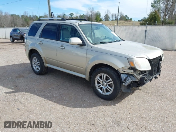 2010 Mercury Mariner Premier with VIN 4M2CN8HG4AKJ05736, listed as a IAAI auction lot 41744987 with 209,819 mi miles and . Bid and sale history available at DreamBid. Image 1.