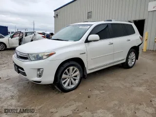 2013 Toyota Highlander Hybrid Limited with VIN JTEDC3EH5D2015141, listed as a Copart auction lot 50908935 with 185,302 mi miles and Salvage Title. Bid and sale history available at carsss.com. Image 1.