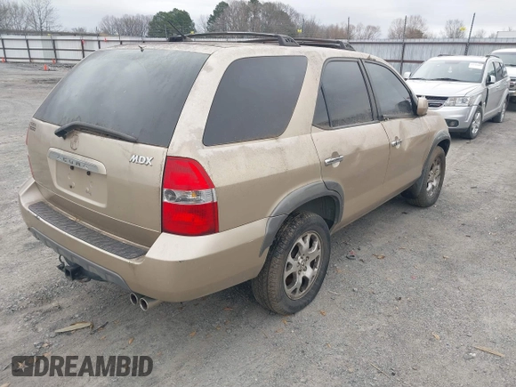 2001 Acura MDX Touring Pkg with VIN 2HNYD18691H513700, listed as a IAAI auction lot 41733475 with 274,715 mi miles. Bid and sale history available at carsss.com. Image 4.