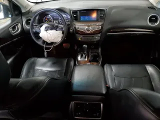 2013 Infiniti JX35 with VIN 5N1AL0MM6DC337958, listed as a Copart auction lot 54516625 with 148,614 mi miles and Salvage Title. Bid and sale history available at DreamBid. Image 8.