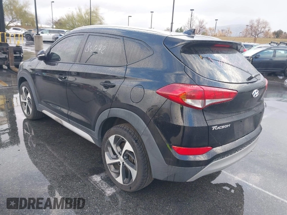 2018 Hyundai Tucson Sport with VIN KM8J33AL4JU753431, listed as a IAAI auction lot 41685678 with 71,934 mi miles. Bid and sale history available at carsss.com. Image 3.