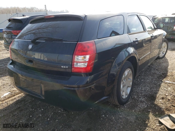 2007 Dodge Magnum with VIN 2D4FV47V97H843871, listed as a Copart auction lot 42226204 with NaN miles. Bid and sale history available at carsss.com. Image 3.
