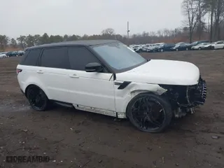 2017 Land Rover Range Rover Sport with VIN SALWR2FE9HA132445, listed as a IAAI auction lot 41638642 with 104,667 mi miles. Bid and sale history available at carsss.com. Image 12.