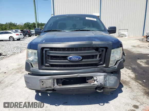 2013 Ford F-150 XL with VIN 1FTMF1EM0DKG19502, listed as a Copart auction lot 52917355 with 164,751 mi miles and Salvage Title. Bid and sale history available at carsss.com. Image 5.