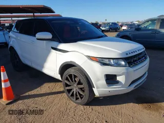 2013 Land Rover Range Rover Evoque Pure with VIN SALVN2BG0DH730116, listed as a IAAI auction lot 41877837 with 216,994 mi miles. Bid and sale history available at carsss.com. Image 1.