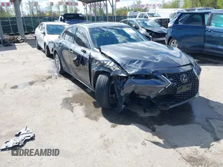 2021 Lexus IS 300 with VIN JTHC81F21M5046917, listed as a IAAI auction lot 42052845 with 40,846 mi miles and . Bid and sale history available at DreamBid. Image 1.