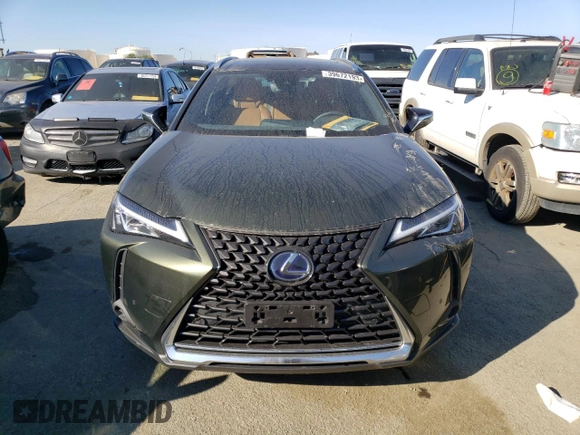 2020 Lexus UX with VIN JTHP9JBH5L2028560, listed as a Copart auction lot 39672193 with 20,925 mi miles. Bid and sale history available at carsss.com. Image 5.