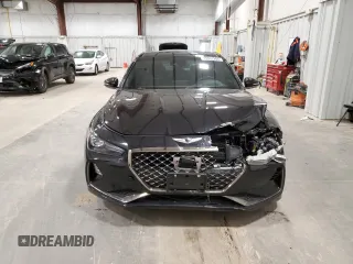 2019 Genesis G70 Advanced with VIN KMTG34LE4KU037330, listed as a Copart auction lot 79663204 with 68,481 mi miles and Salvage Title. Bid and sale history available at DreamBid. Image 5.