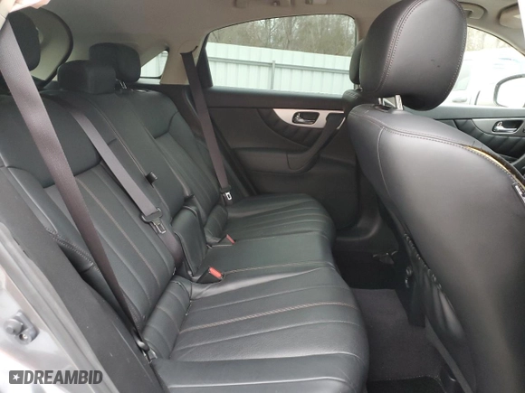 2017 Infiniti QX70 with VIN JN8CS1MW6HM415974, listed as a Copart auction lot 86130374 with 77,638 mi miles and Salvage Title. Bid and sale history available at carsss.com. Image 11.
