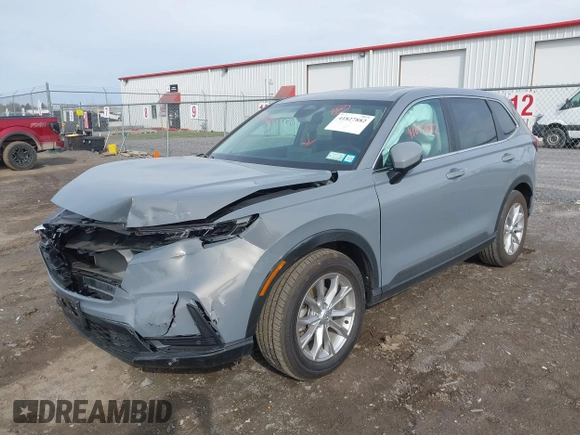 2025 Honda CR-V EX-L with VIN 2HKRS4H76SH441681, listed as a IAAI auction lot 41827882 with 4,464 mi miles and . Bid and sale history available at DreamBid. Image 2.