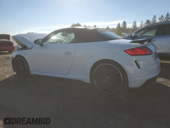 2023 Audi TT Roadster with VIN TRUTECFV7P1002454, listed as a Copart auction lot 73371014 with 12,332 mi miles and Salvage title. Bid and sale history available at DreamBid. Image 2.