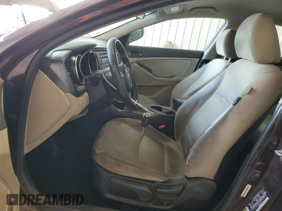 2014 Kia Optima LX with VIN 5XXGM4A71EG306765, listed as a Copart auction lot 45578065 with 169,820 mi miles and Salvage Title. Bid and sale history available at carsss.com. Image 7.