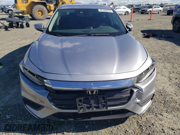 2021 Honda Insight Touring with VIN 19XZE4F99ME010173, listed as a Copart auction lot 47144315 with 80,990 mi miles and Salvage Title. Bid and sale history available at carsss.com. Image 5.