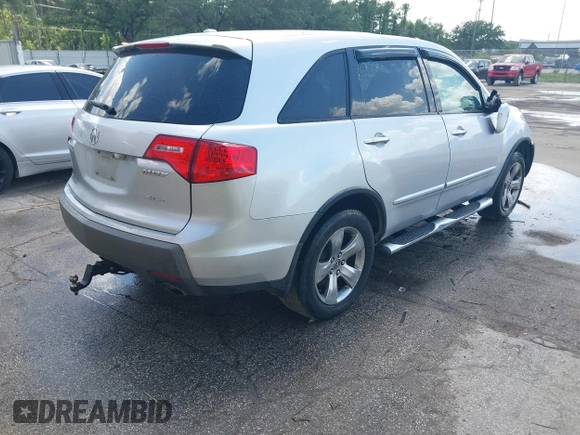 2007 Acura MDX Sport with VIN 2HNYD28837H546899, listed as a IAAI auction lot 42048166 with 230,789 mi miles and . Bid and sale history available at DreamBid. Image 4.